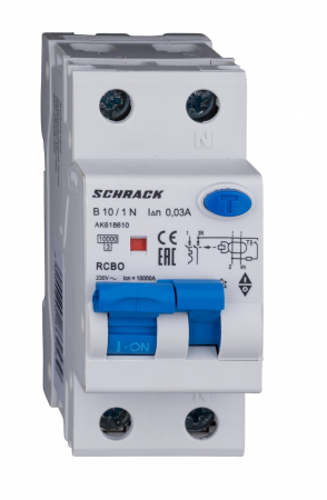 Sigurante automate - Intreruptor automat+dif.1+N, AMPARO 10kA, B 16A, 30mA, Tip A