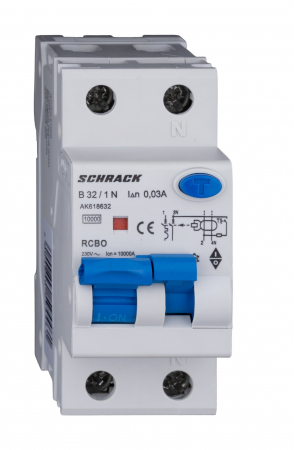 Sigurante automate - Intreruptor automat+dif.1+N, AMPARO 10kA, B 40A, 30mA, Tip A