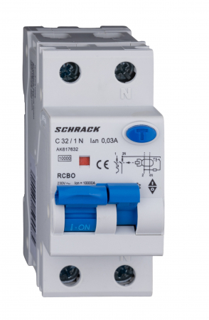 Sigurante automate - Intreruptor automat+dif.1+N, AMPARO 10kA, C 40A, 30mA, Tip A