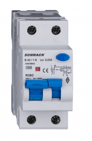 Sigurante automate - Intreruptor automat+dif. 1P+N, AMPARO 6kA, C 6A, 30mA, tip A