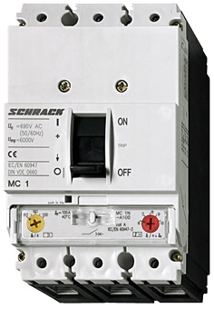 Actionari electrice - Intreruptor compact tip M 3p 63A 25kA