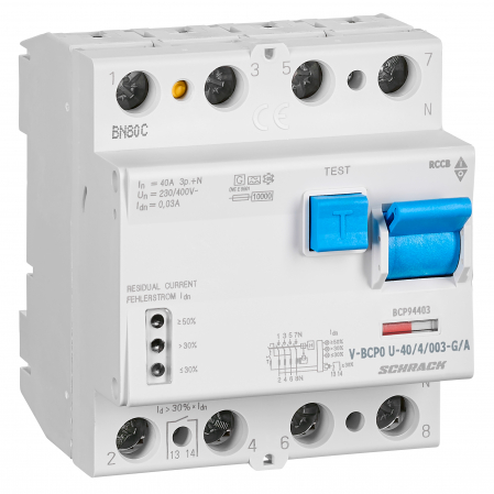 Sigurante automate - Intreruptor dif.PRIORI 40A, 4-poli, 300mA, vsf, S, tip A