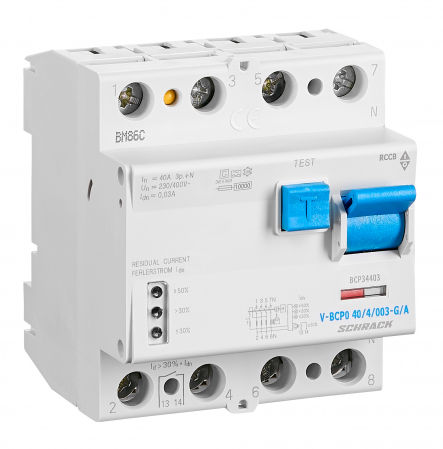 Sigurante automate - Intreruptor dif.PRIORI 63A, 4-poli, 30mA, vsf, G, tip A