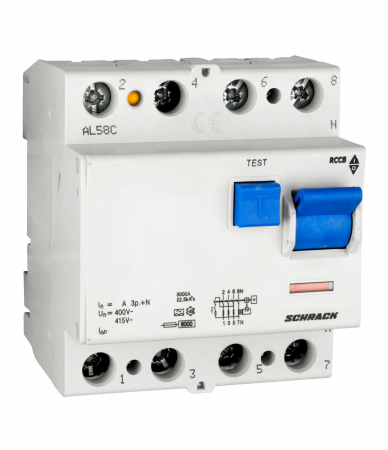 Sigurante automate - Intreruptor diferential 25A 4poli 300mA