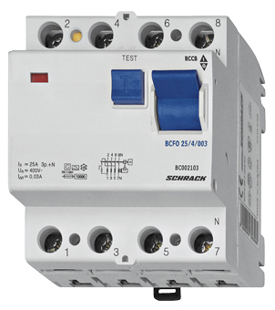 Sigurante automate - Intreruptor diferential 63A 4poli 300mA