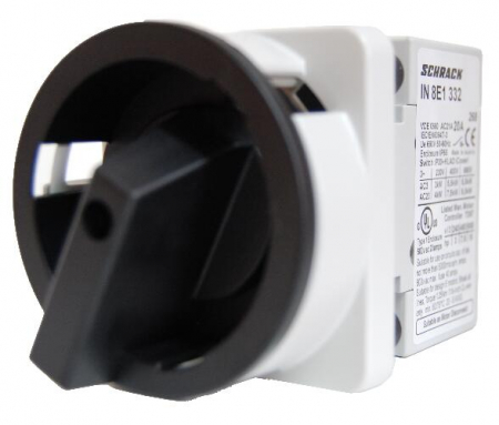 Actionari electrice - Intreruptor principal de panou 32A negru