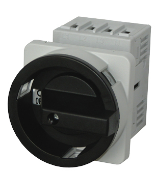 Actionari electrice - Intreruptor principal de panou 3P 20A negru