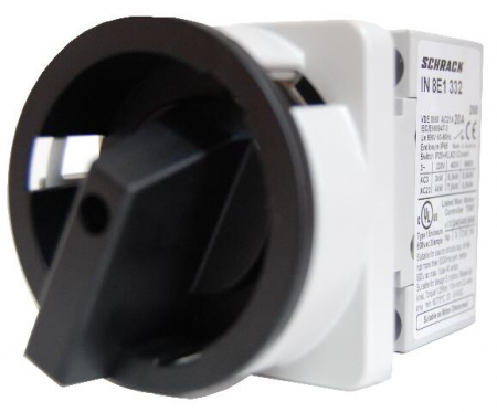 Actionari electrice - Intreruptor principal de panou 63A negru