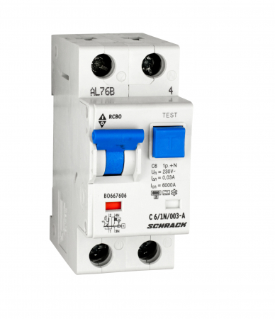 Echipamente Schrack - Intreruptor protectie cablu C10A-003/A puls 6kA