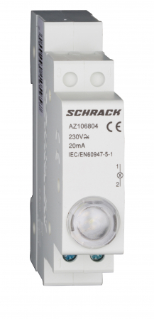 Lampi - Lampa modulara dubla cu LED, AMPARO, rosu/verde, 230V-AC