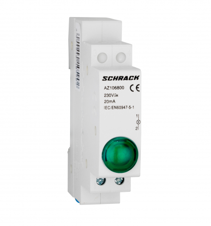 Lampi - Lampa modulara simpla cu LED, AMPARO, rosu, 230V-AC