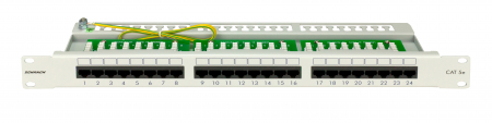 Echipamente Schrack - Patchpanel Cat.5 neecranat 24xRJ45