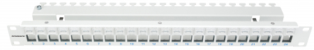 Echipamente Schrack - Patchpanel gol 19" pt. 24 module(SFA)(SFB),loc pt. Etichete