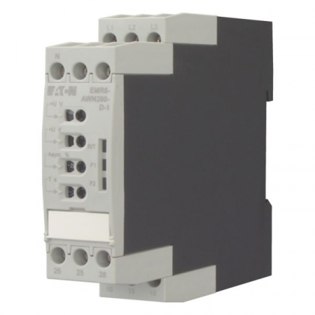 Relee - EMR6-AWN280-D-1, Releu monitorizare faze, Us=180-280V AC 50/60Hz, Umin=180-220V Umax=240-280V, 2 CO