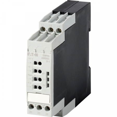 Relee - EMR6-AW500-D-1, Releu monitorizare faza, Us=300-500V AC 50/60Hz, Umin=300-380V Umax=420-500V, 2 CO