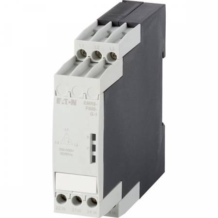 Relee - EMR6-F500-G-1, Releu de monitorizare a secventei fazelor, Un=200-500V AC, 2 contacte CO