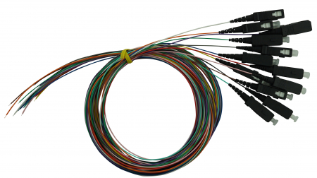 Echipamente Schrack - Pigtail SC, 50/125µm OM4, 2.0m, 12buc, PREMIUM clasa B