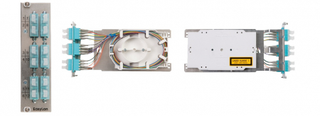 Echipamente Schrack - Plug-in Modul for Modul Rack, 3U, 12xE2000 OM3