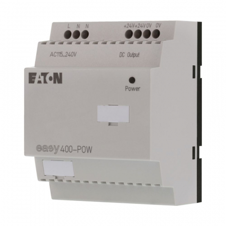 HMI/PLC - EASY400-POW, Unitate de alimentare pentru releu EASY 24V, 1.25A