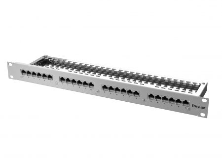 Echipamente Schrack - preLink DC-Panel 19" 1U 24x RJ45 Cat.6a