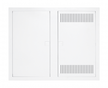 Echipamente Schrack - Rama cu usa cofret media-combi, orizontal, 4 randuri