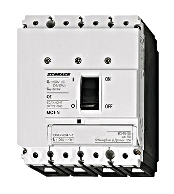 Intrerupatoare de putere - Separator 4p 125A teledeclansabil