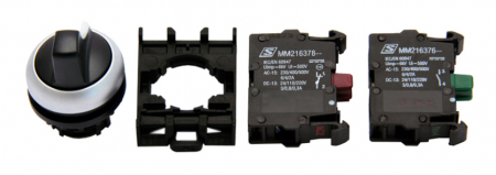 Echipamente Schrack - Set complet selector 0-1 fara revenire