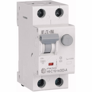 Sigurante automate - HNB-C10/1N/003, Siguranta diferentiala, RCBO, Poli: 1+N, Inom: 10 A, Ires: 30mA, 230V AC, IP20