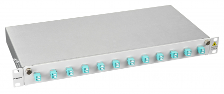 Echipamente Schrack - Splicebox, 4 fibre,LC,50/125µm OM3, culisant,19",1UV