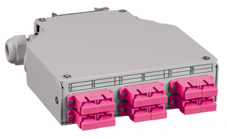 Echipamente Schrack - Splicebox FO pt. sina DIN, 8 Fibre, SC, 50/125µm OM4