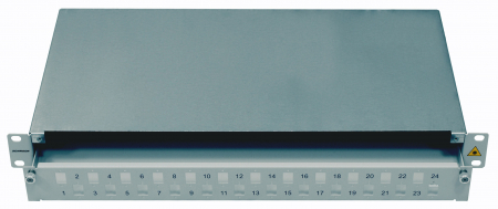 Echipamente Schrack - Splicebox gol pentru 24 cuple LC-duplex, 1UV, RAL7035