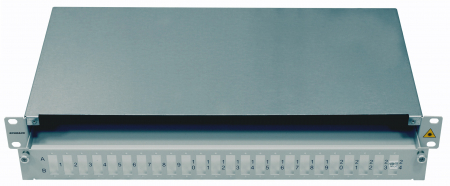 Echipamente Schrack - Splicebox gol pentru 24 cuple SC-duplex, 1UV, RAL7035