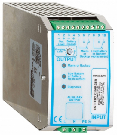 Echipamente Schrack - Sursa in comutatie cu fct. UPS, 1f., 230VCA /24VCC,10 A