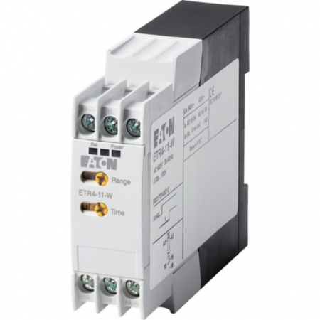 Releu de timp - ETR4-11-W, Releu de timp, on-delayed, 0.05 s÷100 h, SPDT, 250V AC / 3A, Usup: 400VAC, ETR4, -20÷60°C
