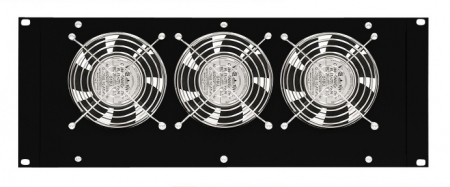Echipamente Schrack - Unitate cu 3 ventilatoare si termostat, 19", 4U, RAL9005