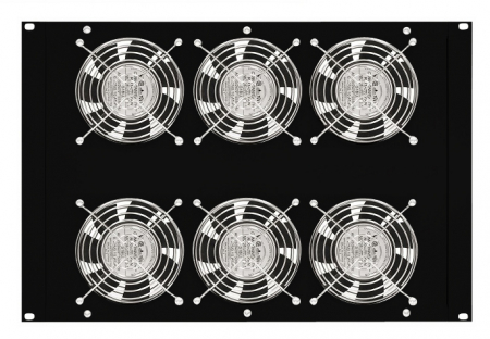 Echipamente Schrack - Unitate cu 6 ventilatoare si termostat, 19", 4U, RAL9005