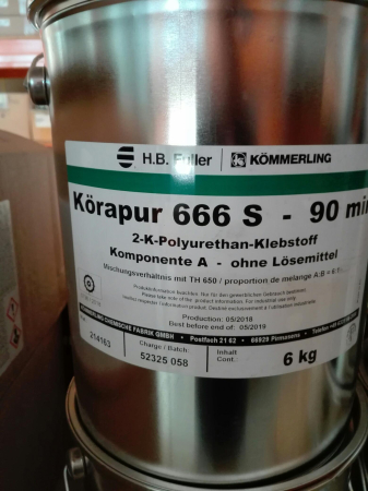 ELEMENTE DE CAROSERIE - ADEZIV KORAPUR 666/90 MIN.