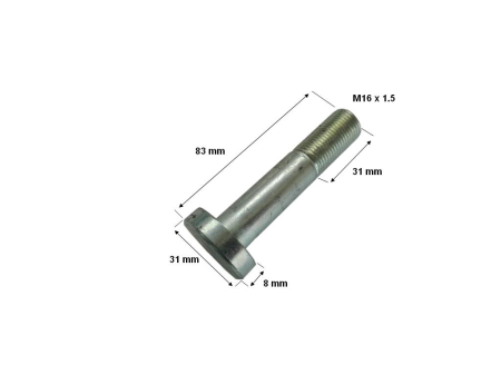 PIESE DE SCHIMB - CENTRU BULON FOAIE ARC , M16X1.5, L=75mm