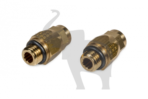 ACCESORII - Conector filetat drept (Cupla rapida M 12 / Ø 8 X 1)