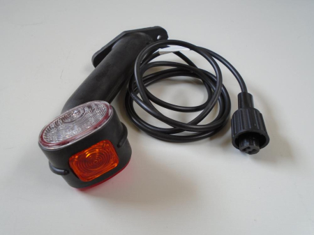 ECHIPAMENTE ELECTRICE - Lampa corn cu bec , dreapta 064655NOU