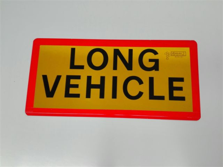 ACCESORII - TABLITA "LONG VEHICLE