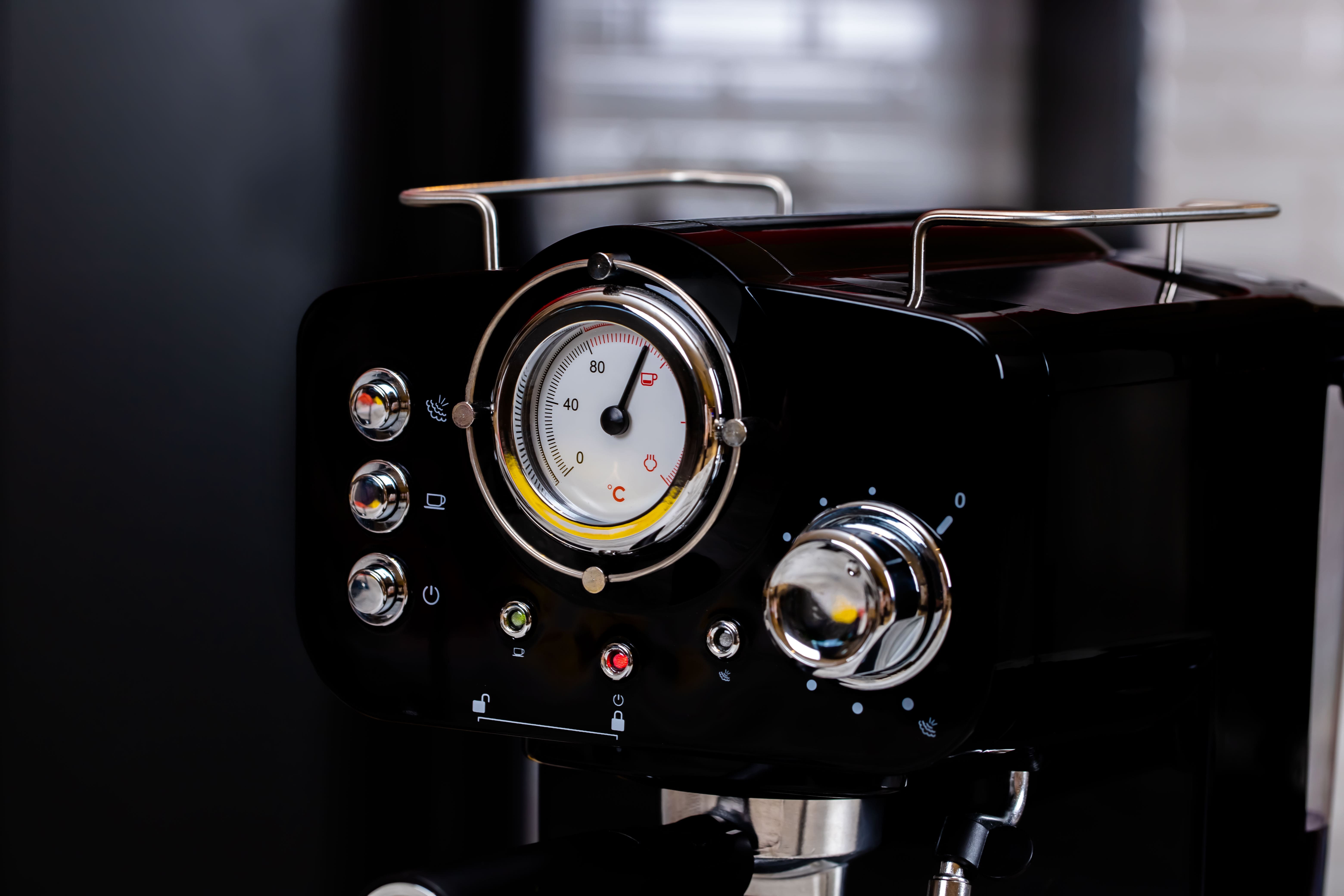 Espressor manual Zilan ZLN2991 Negru,15 Bar, 1.25 l, 1100W, Design Retro [7]