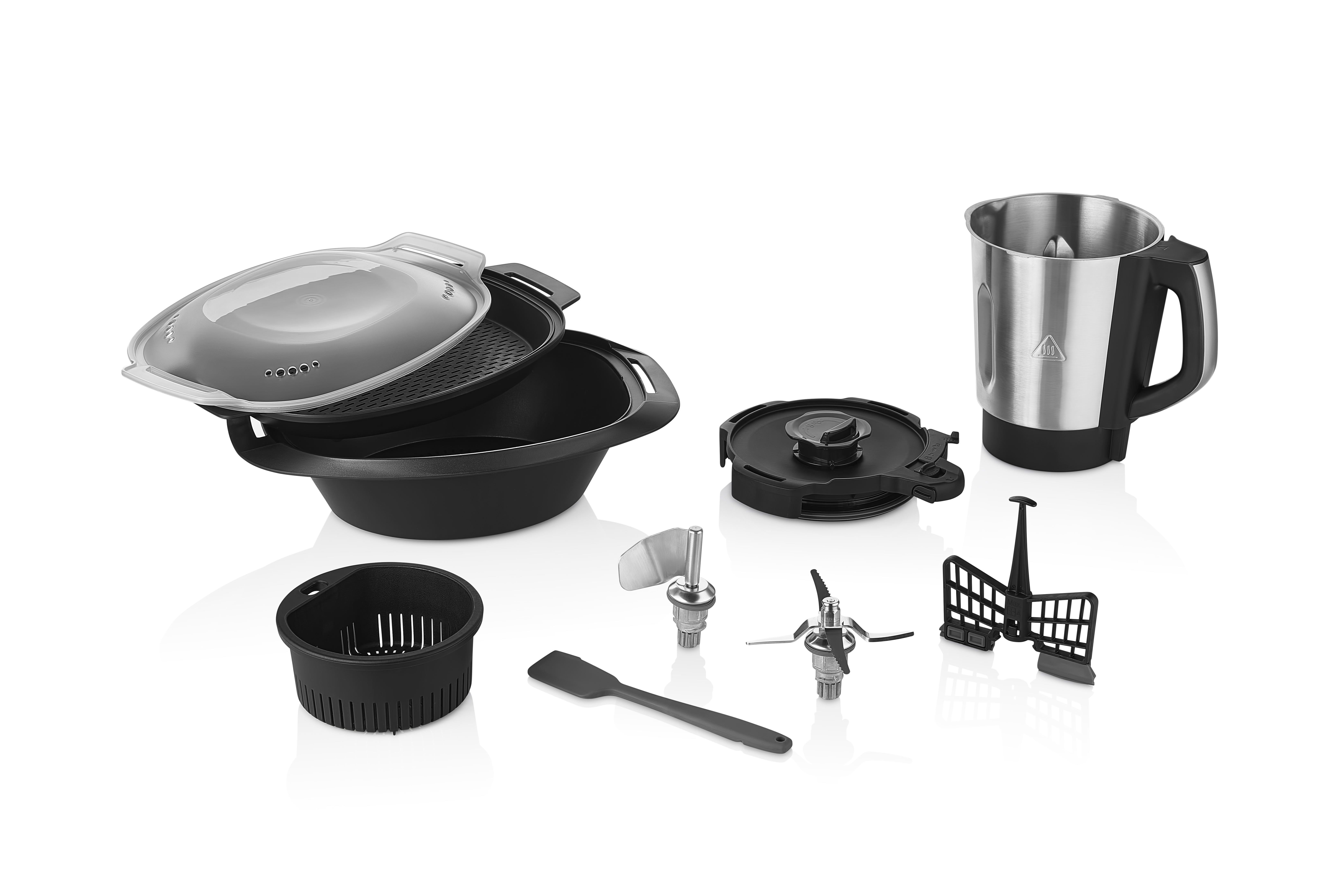 Robot de bucatarie Zilan ZLN9334 ONYX multifunctional Thermorobot, 1700W, Capacitate 3.3L, 30 de functii, Afisaj digital LED, aplicatie mobil [5]