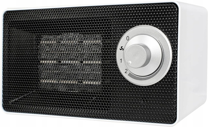 Aeroterma ceramica Zilan ZLN2007 Alb, 1000W, 2 nivele de incalzire, oprire automata la rasturnare [6]