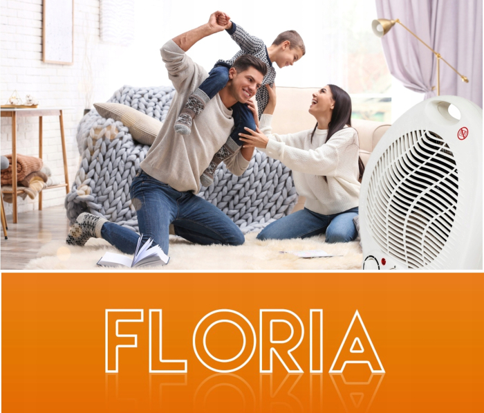 Aeroterma Floria ZLN6171, Alb Putere 2000W, 2 nivele de incalzire+rece, Protectie supraincalzire, Termostat reglabil, [5]