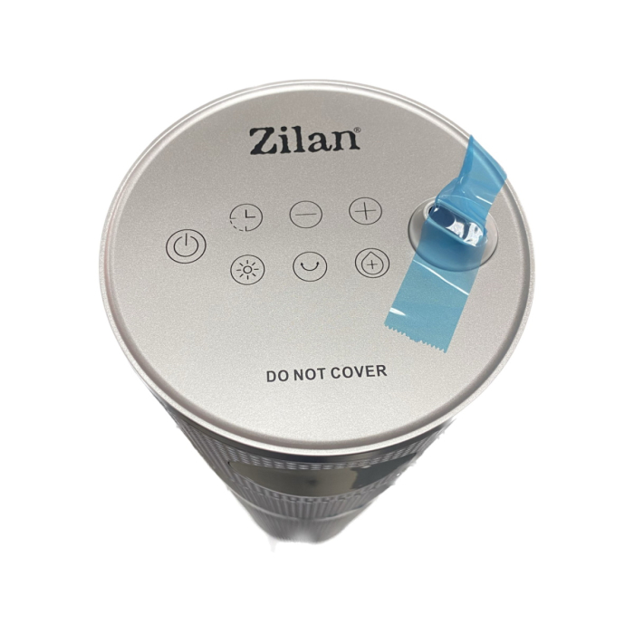Aeroterma tip turn Zilan ZLN5640 Alba, putere 2200W, ecran LED, 3 trepte de viteza [6]