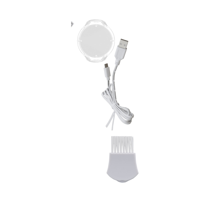 Aparat de epilat Zilan ZLN8740 Alb, 3 capete de epilare, 3 nivele de taiere, perie pentru curatare [15]