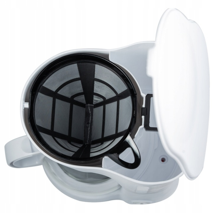 Aparat de facut cafea Floria ZLN9274 Alb, putere 600W, oprire automata, vas de 1.2 litrii [4]