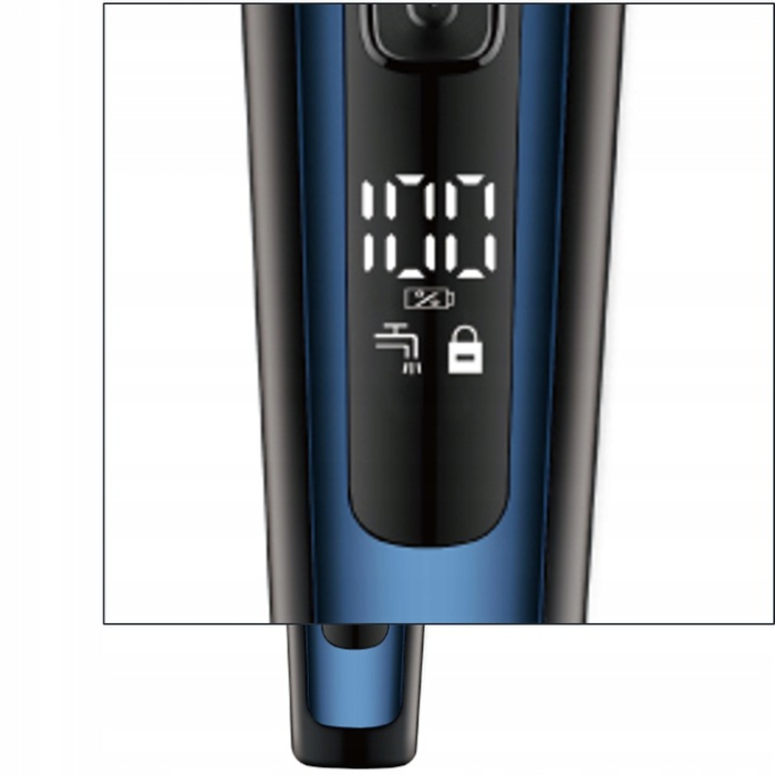 Aparat de ras 4 in 1 Zilan ZLN8726 fara fir, afisare LED, autonomie de 60 de minute [5]