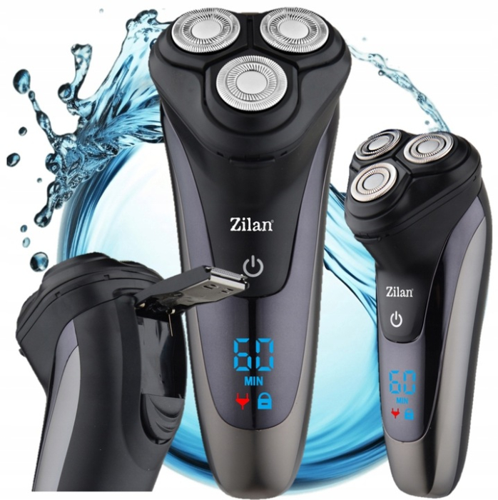 Aparat de ras Zilan ZLN8733 rezistent la apa IPX6,  afisare digitala, incarcare rapida [7]